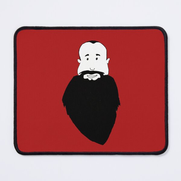 Item preview, Blackbeard in red designed and sold by mjohmy.