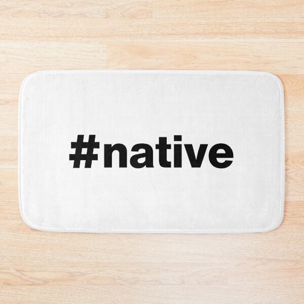 Item preview, Hashtag native designed and sold by ArtIsParty.