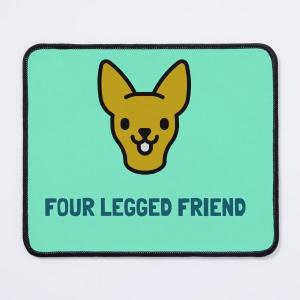 Item preview, Four Legged Friend (Blue) designed and sold by kookycomet.