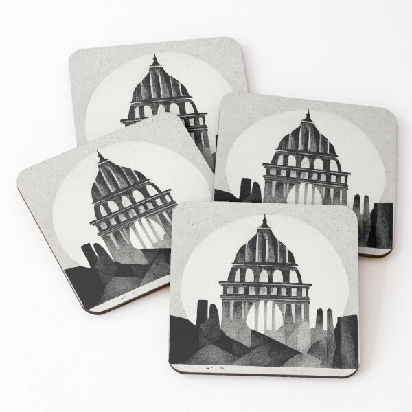 Item preview,  black and white church dome -  Geometrical design  designed and sold by Mirochan80.