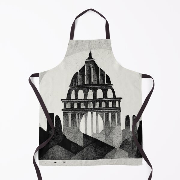 Item preview, black and white church dome - Geometrical design designed and sold by Mirochan80.