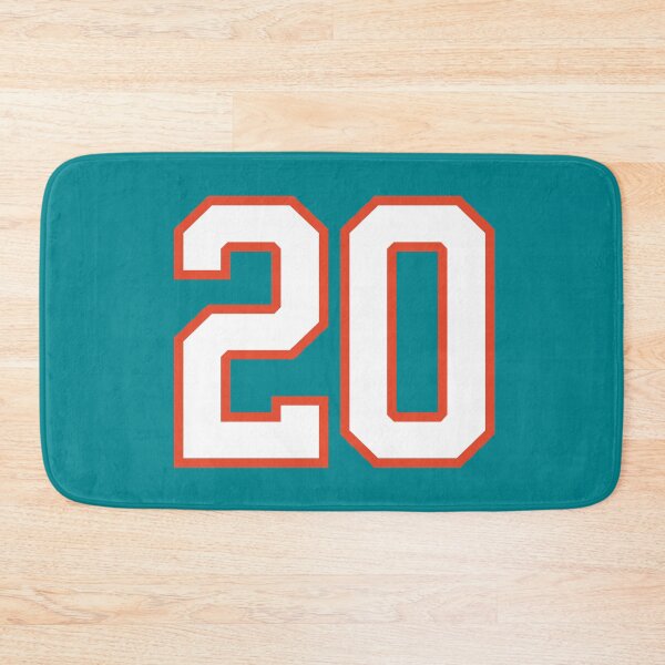 Item preview, Sports Number 20, white orange color lucky sport twenty designed and sold by ArtIsParty.
