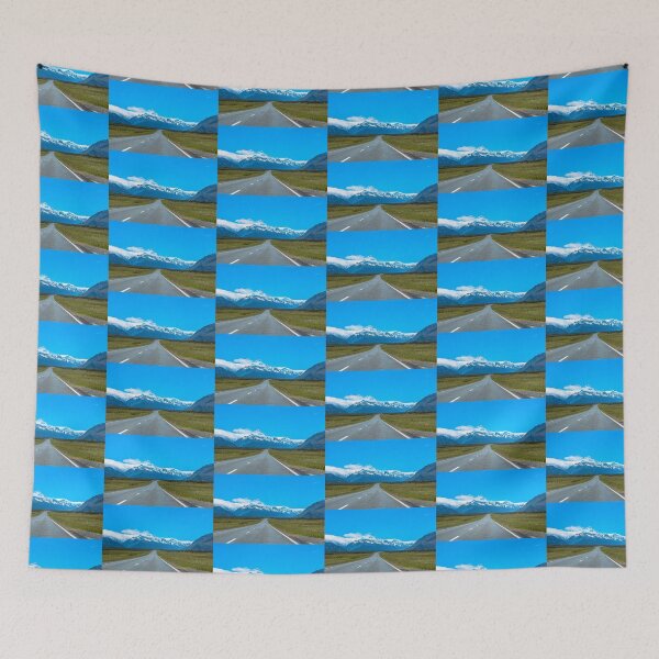 Item preview, Road to Mt. Cook the tallest mountain in New Zealand designed and sold by yurix.