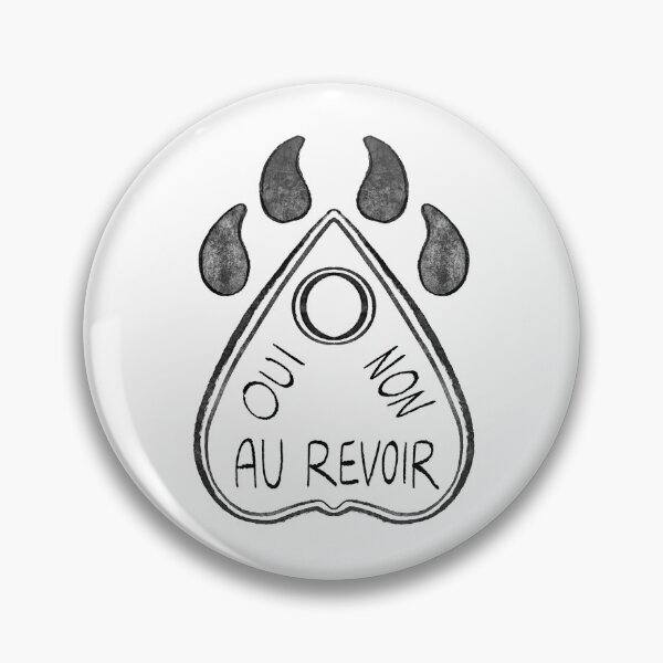 Item preview, Cat Paw Ouiji Planchette Oui Non Au Revoir designed and sold by CatAndBirdStore.