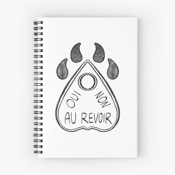 Item preview, Cat Paw Ouiji Planchette Oui Non Au Revoir designed and sold by CatAndBirdStore.