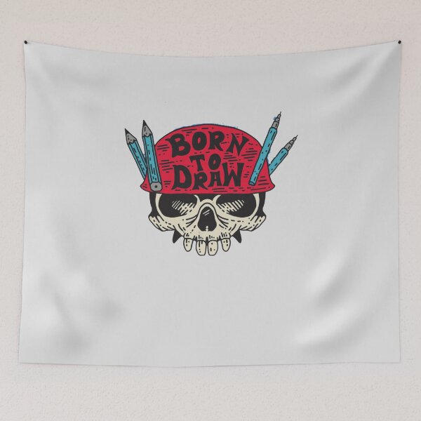 Item preview, Born To Draw designed and sold by Frenur.
