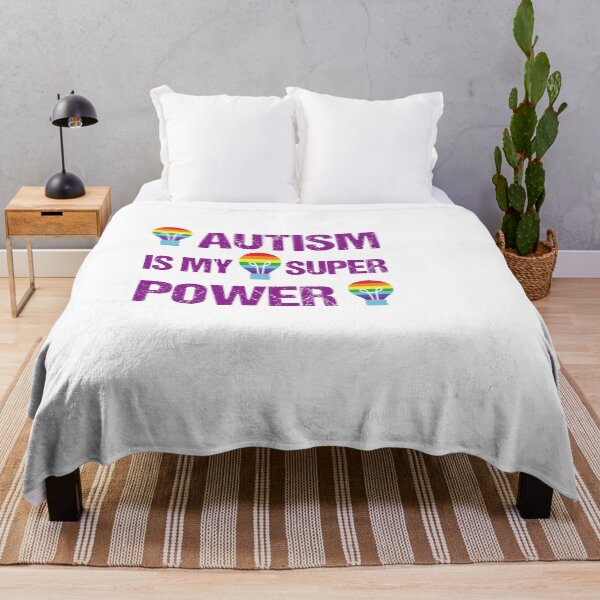 Aperçu de l'œuvre Autism is my super power créée et vendue par manardesign.