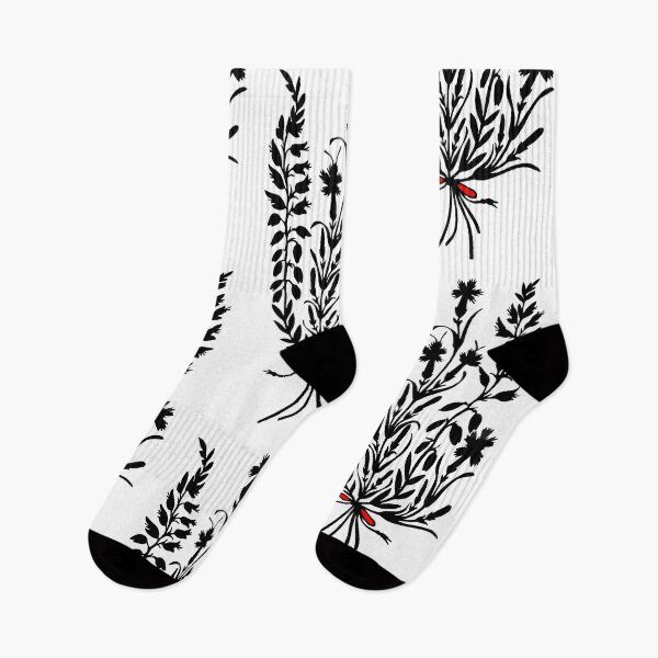 Item preview, Fairytale Germany Bouquet of Flowers Forest Birds Ravens Paper Cut Silhouette Black designed and sold by G-M-Designs.