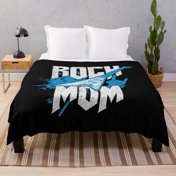 Item preview, ROCK MOM | Distressed Rock Music Lover designed and sold by Delightfully Cynical.