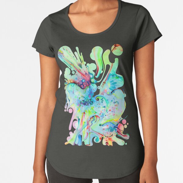 El Camino Acids - Watercolor Painting Premium Scoop T-Shirt