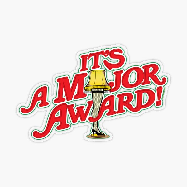 Sticker - Sports Major Award Leg Lamp