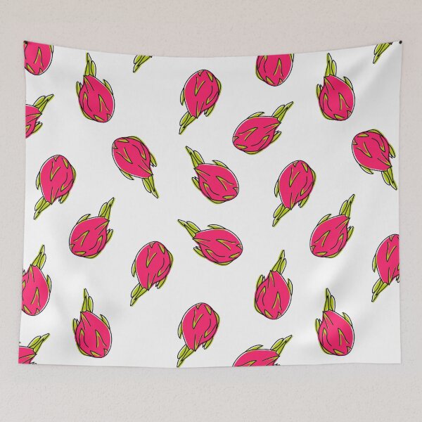 Item preview, Dragon fruit pattern design designed and sold by GulArt.