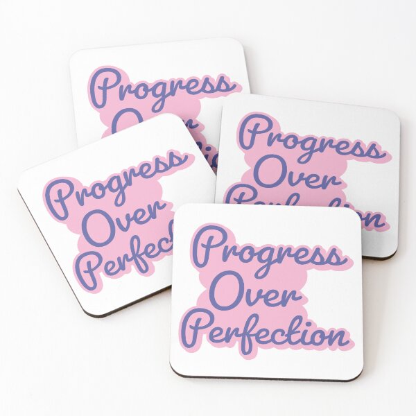 Item preview, PROGRESS OVER PERFECTION designed and sold by ArtBySymone.