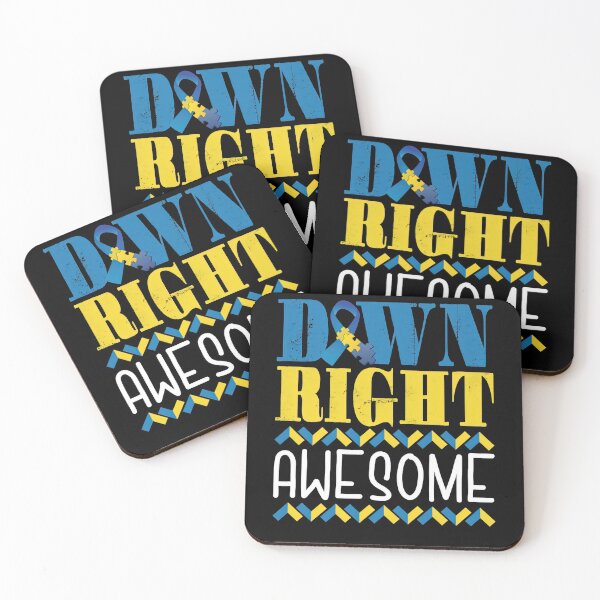Item preview, T21 Awareness Down Right Awesome, T21 Awareness designed and sold by IleneDuBuque.