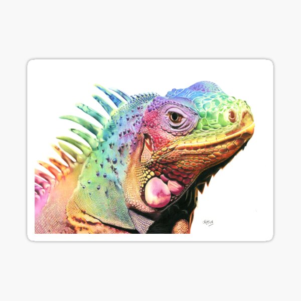 Putting His Best Face Forward Sticker