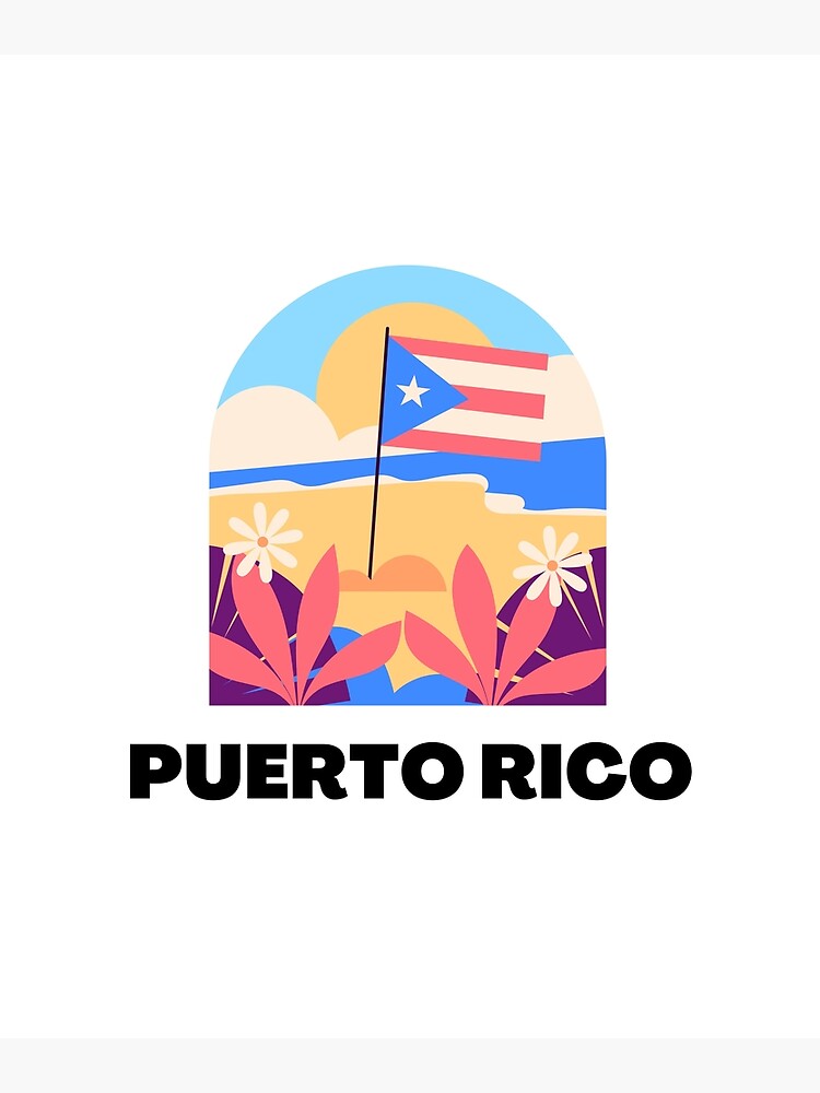 Boricua Puerto Rico Sticker T Idea Poster For Sale By 8846