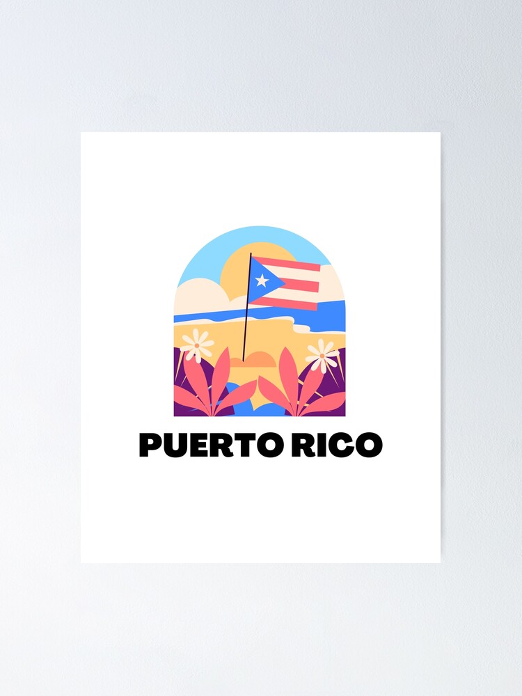Boricua Puerto Rico Sticker T Idea Poster For Sale By 6024