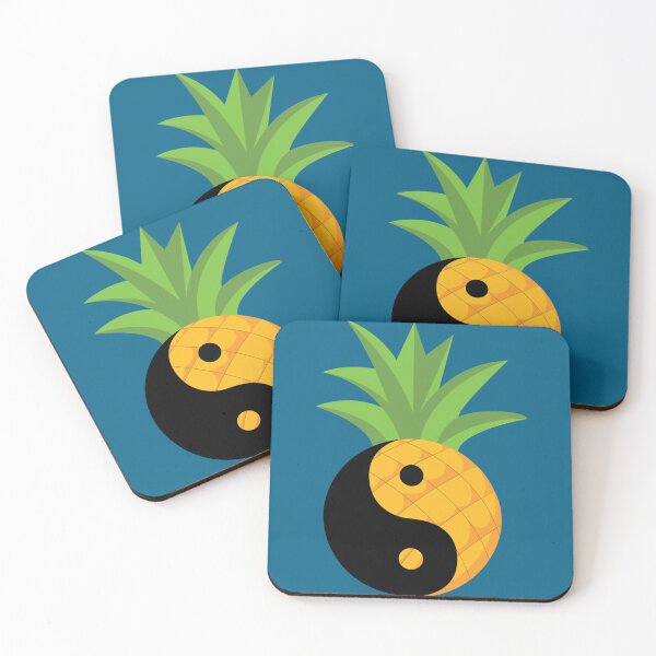 Item preview, Presenting Yin _amp_ Yang Pineapple   designed and sold by 83PatrickBrewer.