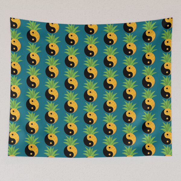Item preview, Presenting Yin _amp_ Yang Pineapple   designed and sold by 83PatrickBrewer.