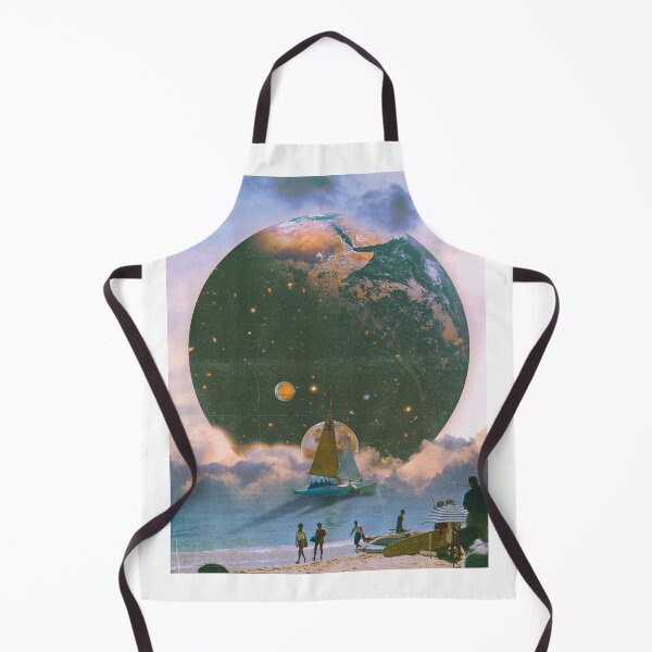Item preview, Sailing on The Clouds - Surreal Art, Vintage Collage Print, Retro Futurism designed and sold by Zetsmo.