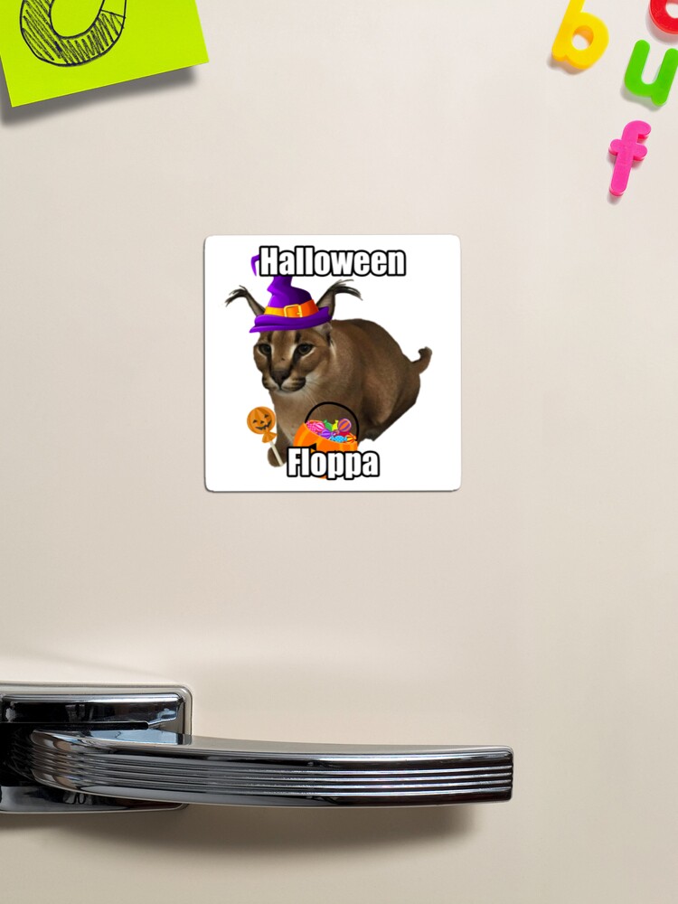 Halloween Big Floppa Meme - Caracal Cat Beloved Spooky Funny Cute