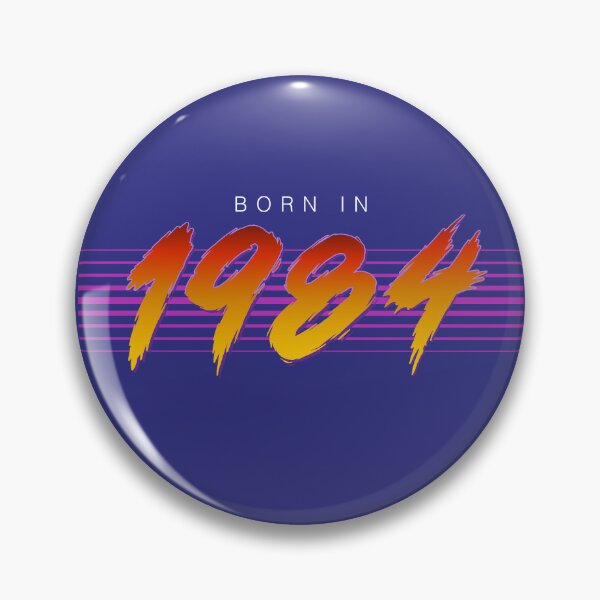 Item preview, Born in 1984, Retro 80's VIntage Design designed and sold by artandroam.