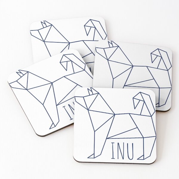 Item preview, Akita Inu Origami  designed and sold by DesignAndTales.