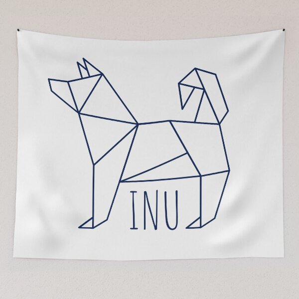 Item preview, Akita Inu Origami  designed and sold by DesignAndTales.