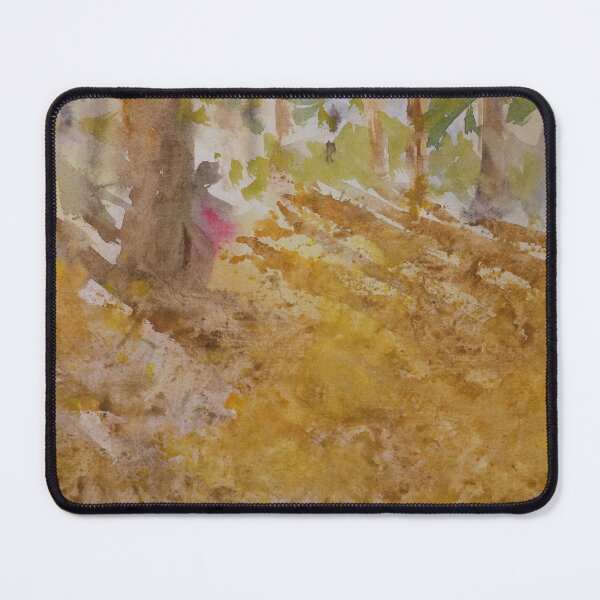 Item preview, park watercolor designed and sold by rysunki-malunki.