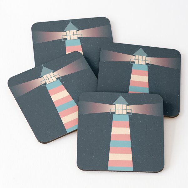 Item preview, Lighthouse trans flag designed and sold by ICantFindMyFish.