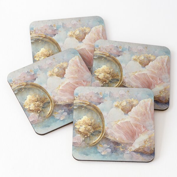 Item preview, Beautiful Gold Fleck Stone In Sea Colors designed and sold by Vic Torys ☆.