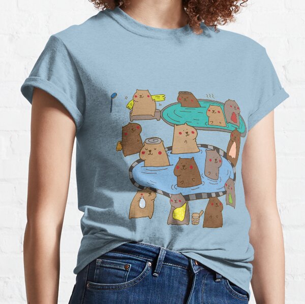 Having a capybara ol' time Classic T-Shirt