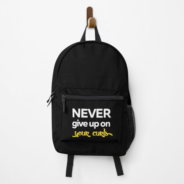 Item preview, Never Give Up On Your Curls designed and sold by Add To Cart.