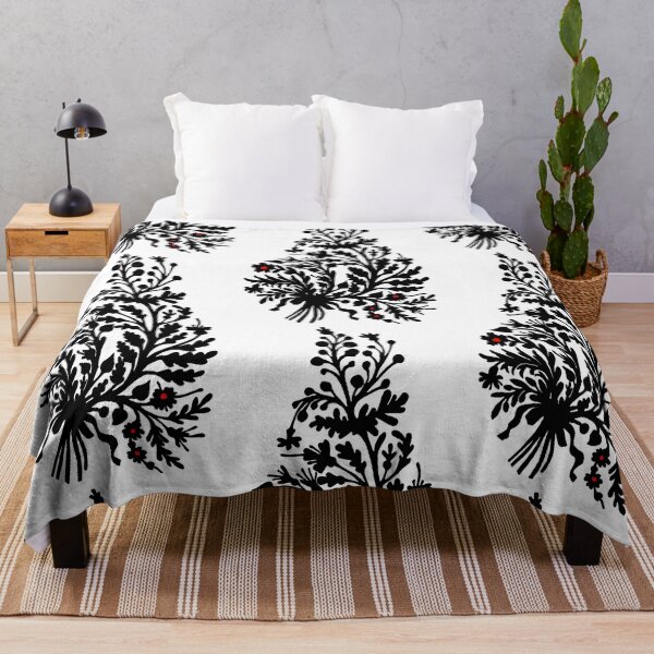 Artikelvorschau, Märchenhaftes Germany Blumenstrauß Wald Vögel Raben Scherenschnitt Silhouette schwarz entworfen und verkauft von G-M-Designs.