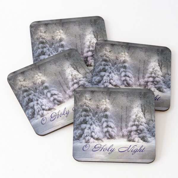 Item preview, Snow Covered Trees - O Holy Night designed and sold by Kathy Weaver.