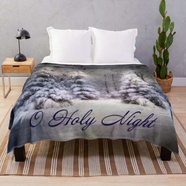 Item preview, Snow Covered Trees - O Holy Night designed and sold by Kathy Weaver.