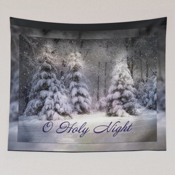 Item preview, Snow Covered Trees - O Holy Night designed and sold by Kathy Weaver.