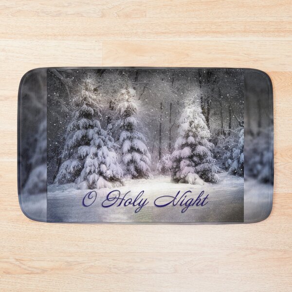 Item preview, Snow Covered Trees - O Holy Night designed and sold by Kathy Weaver.