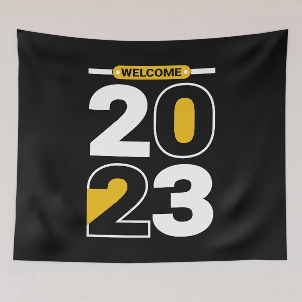 Item preview, Copy of HELLO 2023 , New Year 2023 , Hello 2023 Xmas , new years eve 2023 Classic T-Shirt designed and sold by Fulfilling.