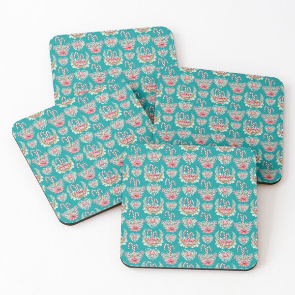 Item preview, Australian Christmas - Flowers and Candy Canes designed and sold by Annalee Beer.