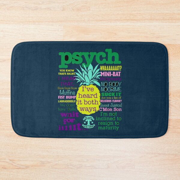 Item preview, Psych Psych Tv Juliet Ohara Psychic Detective Henry Spencer - Psych Quote   designed and sold by 83PatrickBrewer.