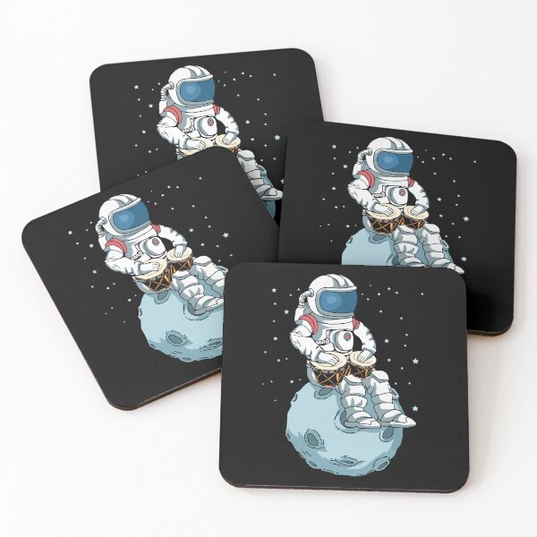 Item preview, Bongo Drums Gift Kids Drumming Astronaut Drummer designed and sold by DSWShirts.