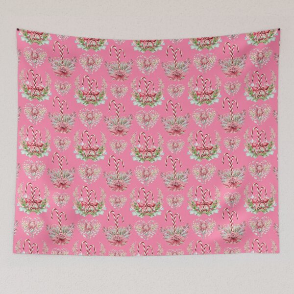Item preview, Australian Christmas - Flowers and Candy Canes designed and sold by Annalee Beer.