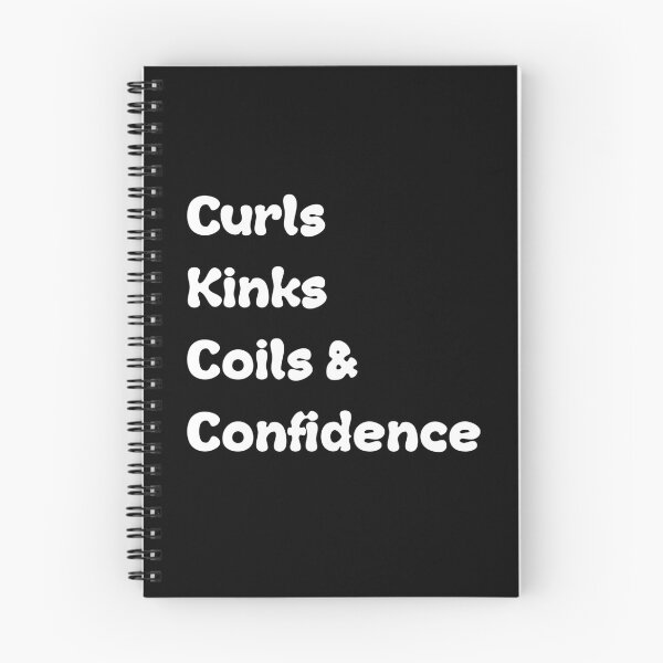 Item preview, Checklist Curls Kinks Coils and Confidence Sayings for Curly hairstyle  designed and sold by Add To Cart.