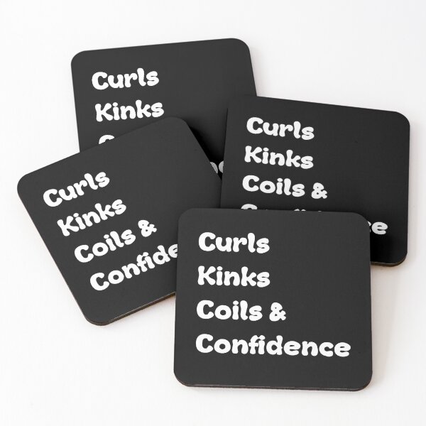 Item preview, Checklist Curls Kinks Coils and Confidence Sayings for Curly hairstyle  designed and sold by Add To Cart.