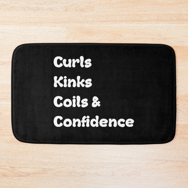 Item preview, Checklist Curls Kinks Coils and Confidence Sayings for Curly hairstyle  designed and sold by Add To Cart.