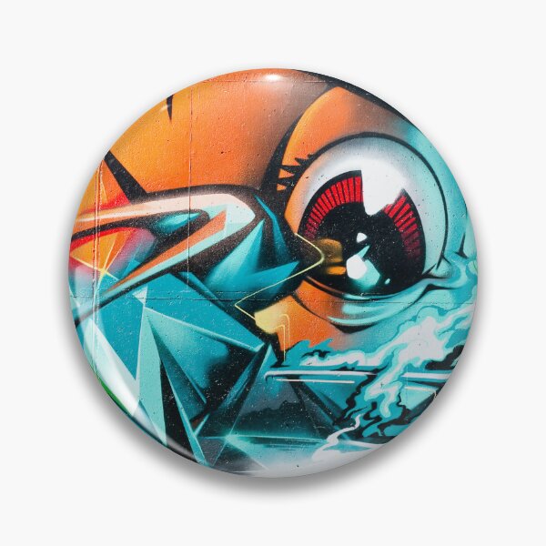 Item preview, Abstract Colorful Graffiti with an Eye  designed and sold by yurix.