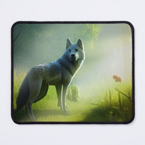 Item preview, Wolf at the house designed and sold by InkDropFalls.