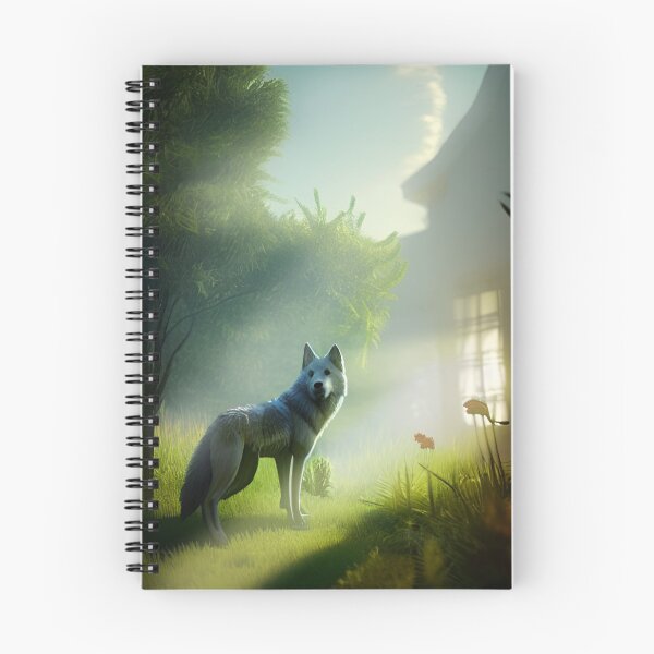 Item preview, Wolf at the house designed and sold by InkDropFalls.
