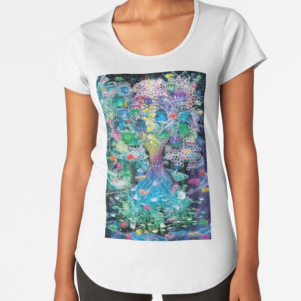 The Life Bulb Premium Scoop T-Shirt